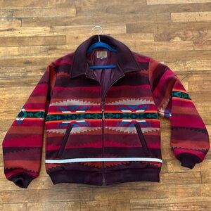 Pendleton vintage large men’s native print jacket